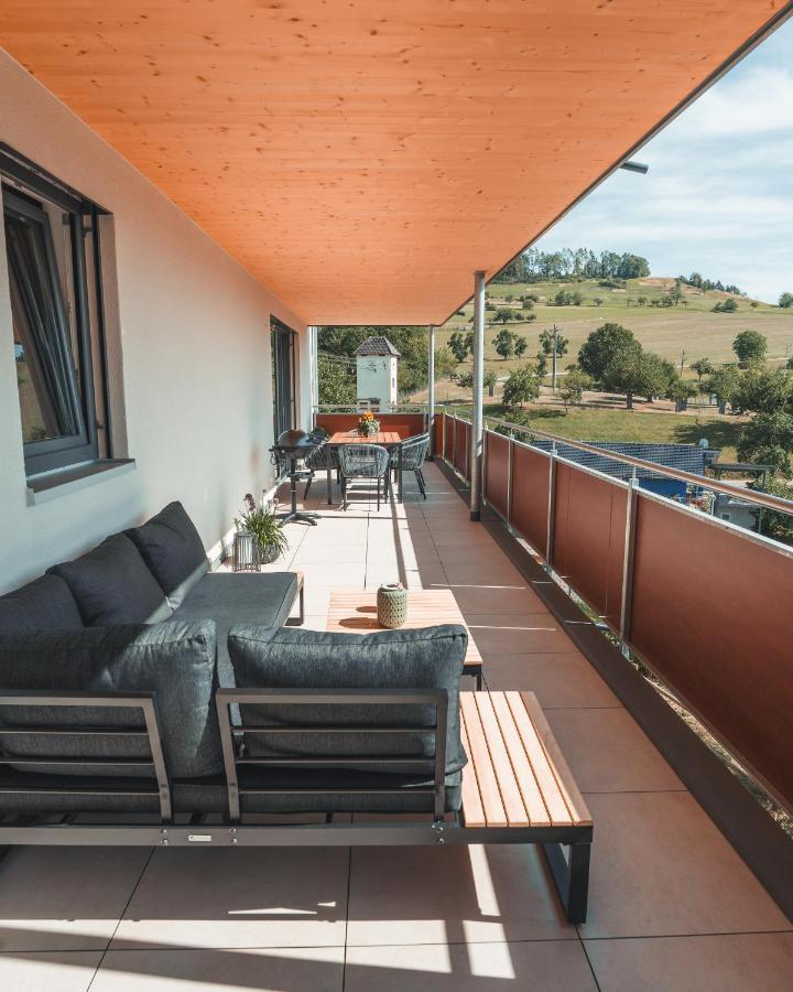 Ferienwohnung Steinablick Mit Grossem Balkon & Garage Ühlingen-Birkendorf Buitenkant foto